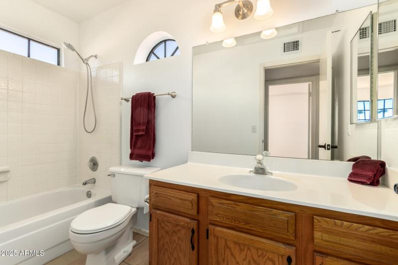 FULL BATH ACROSS BEDROOM 2