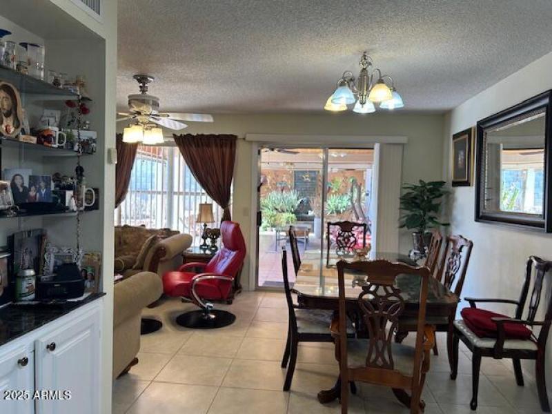 Dining area open to Great Room and outsi