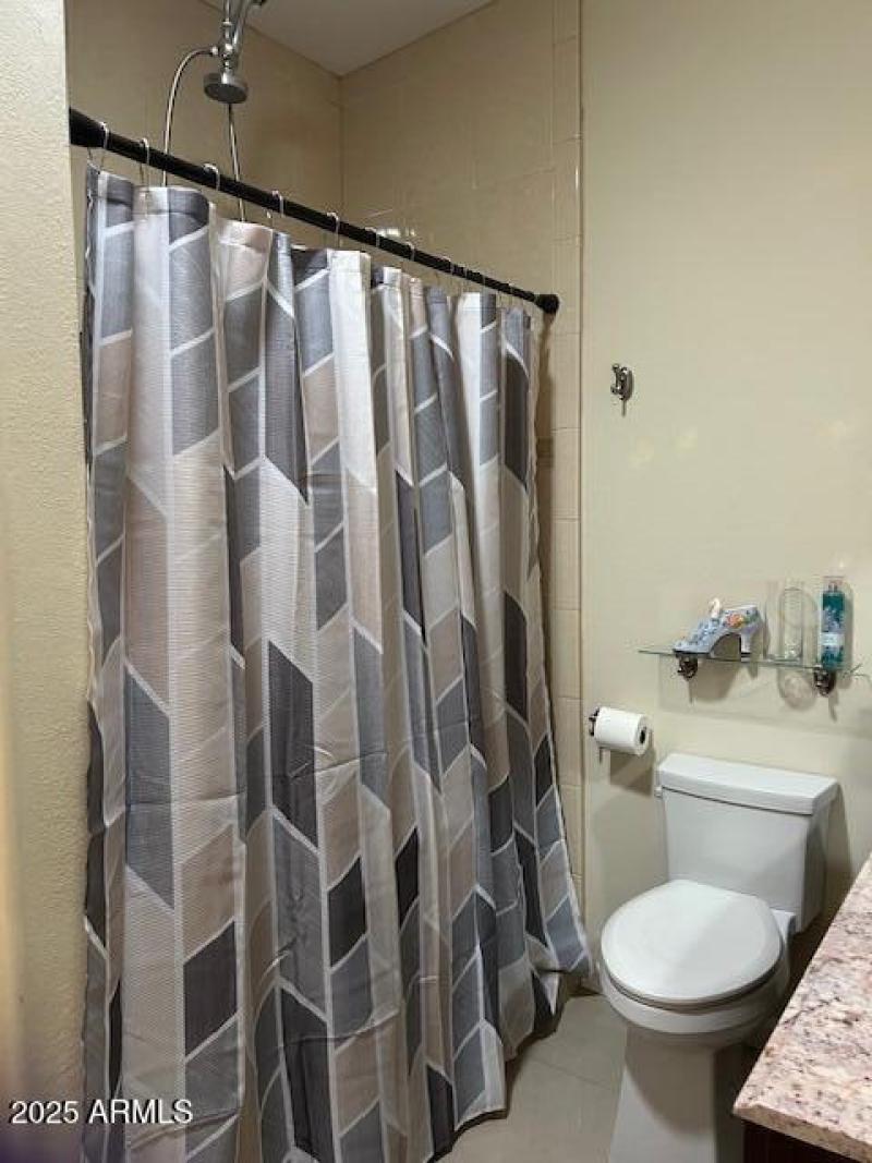 Flex bathroom with shower