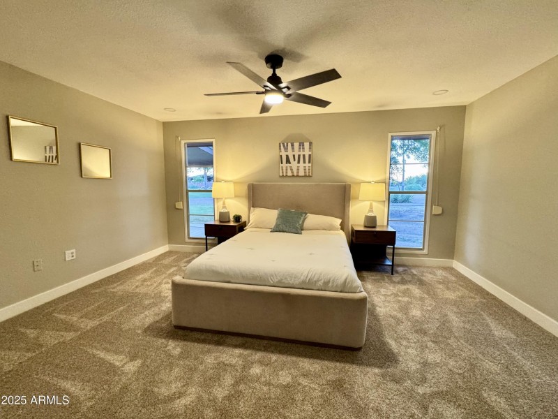 Fall aseep to golf course views!