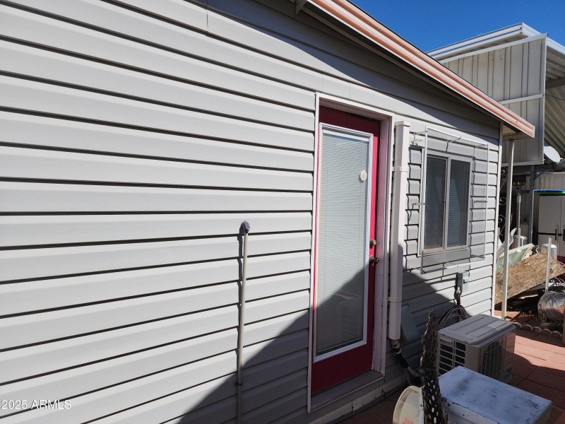 5. South side with AZ room entrance