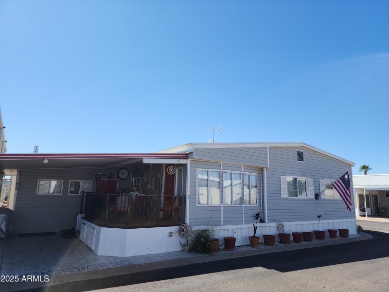 7. Front of home looking SW