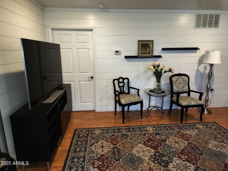 54. Guest bedroom door on the South wall