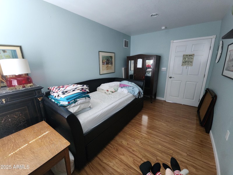 58. Guest room looking North