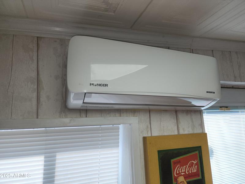 77. Mini split system to cool the AZ roo