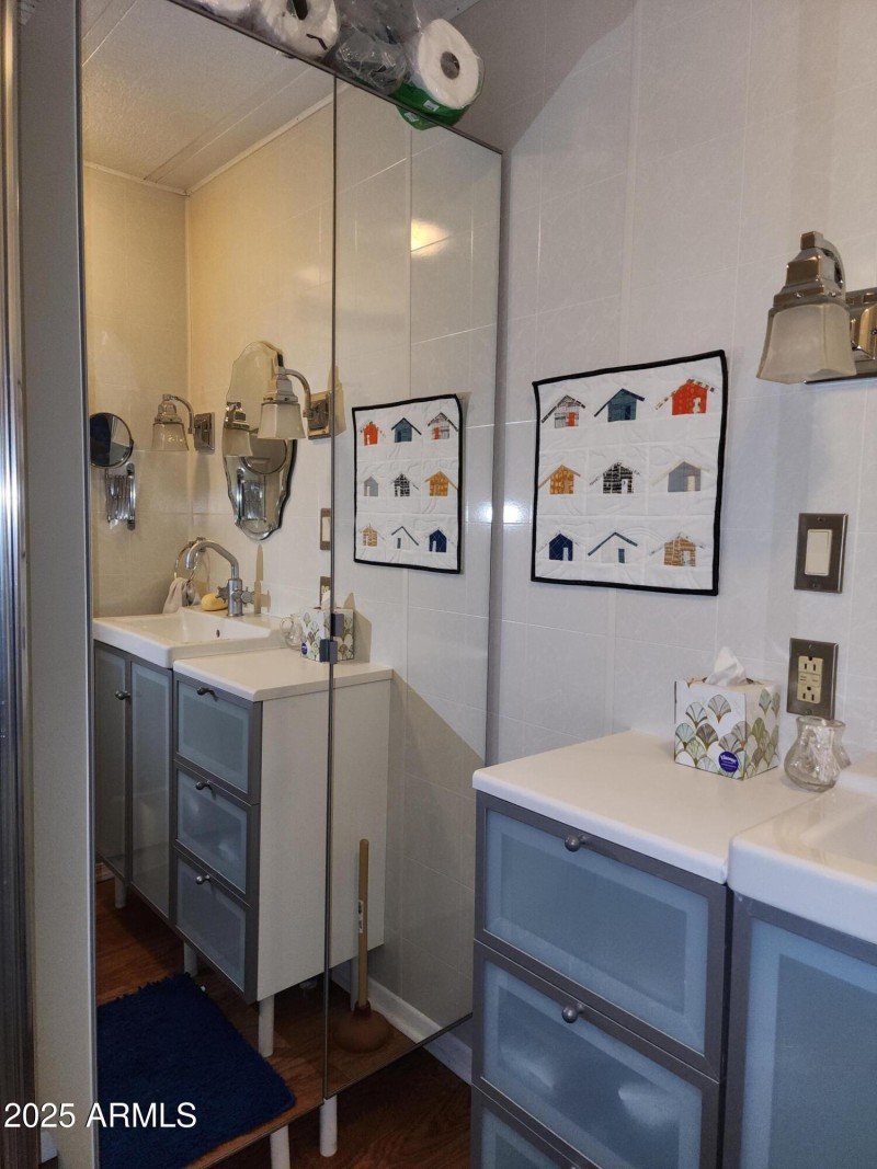 64. A larger mirrored storage cabnet nex