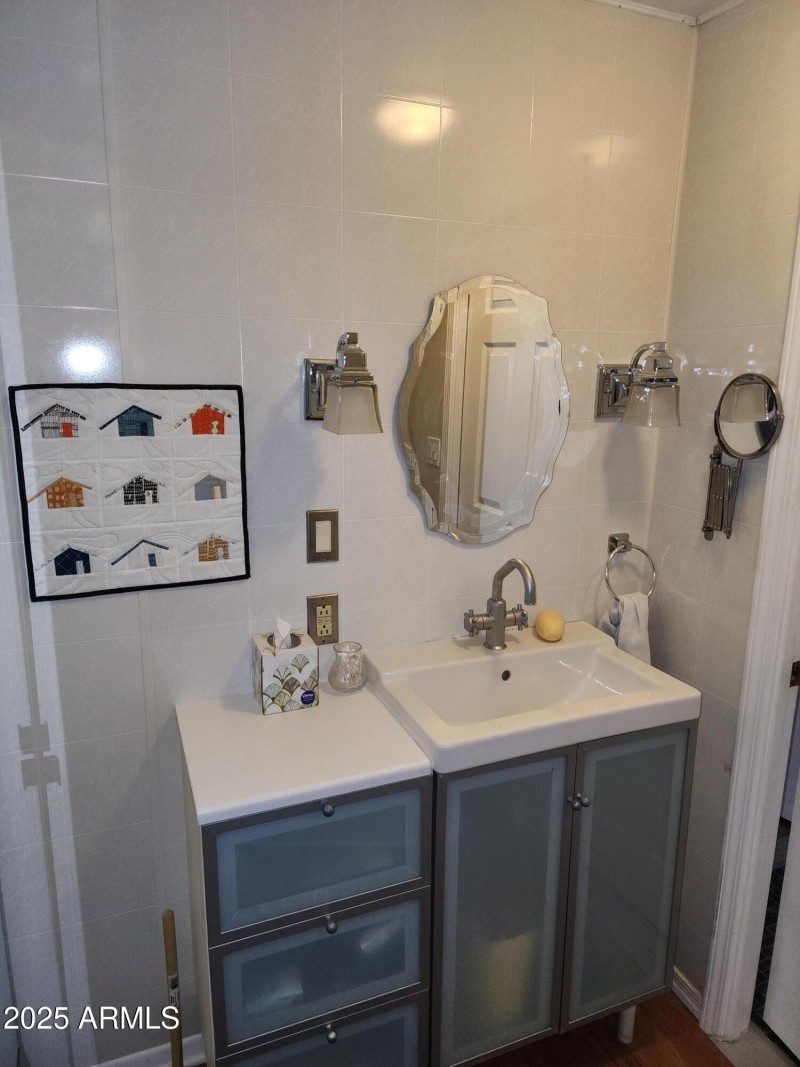 63. Sink and counter space just inside t