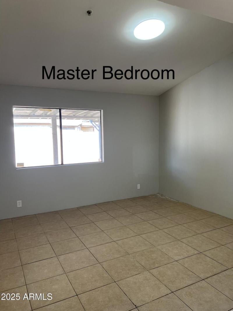 Master Bedroom view from door