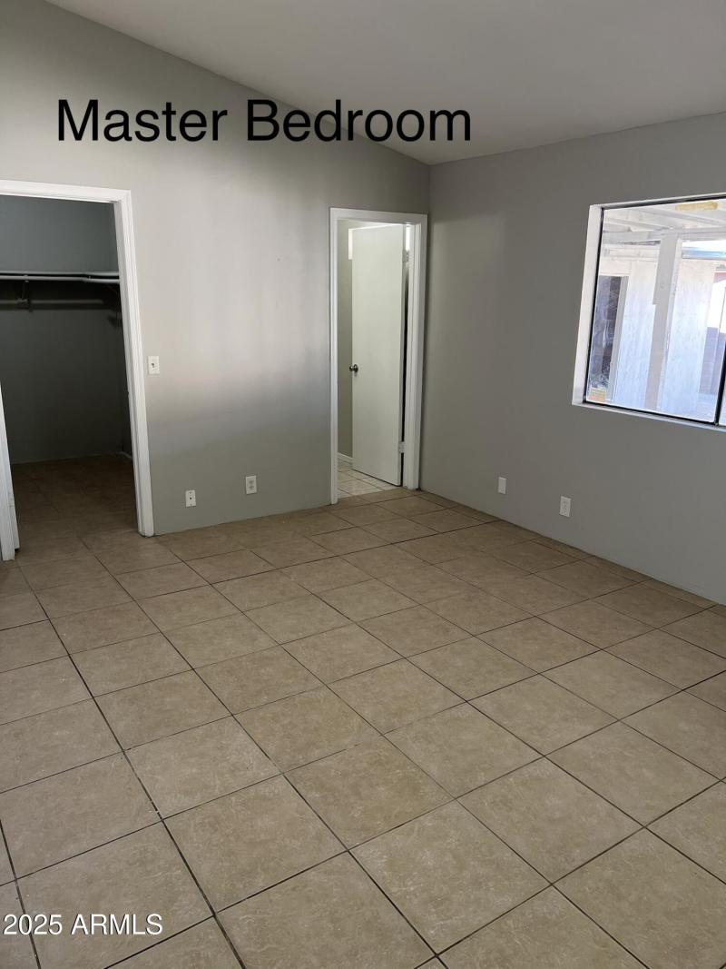 Master Bedroom veiw to closet and bath