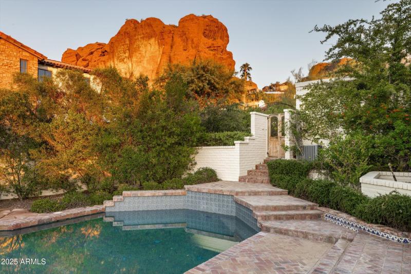 Golden Hour Tranquility in the Backyard