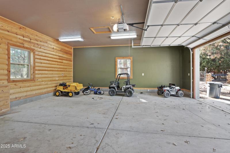 parking side of garage