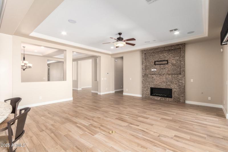 Greatroom view from nook