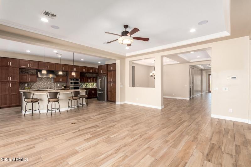 Greatroom view from fireplace