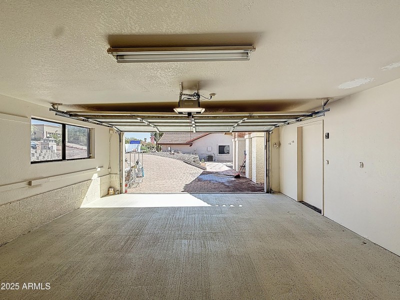 Natural light in garage