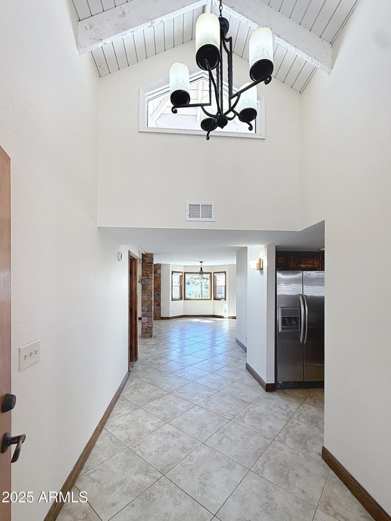 View from entry door