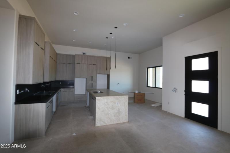 Countertops are installed