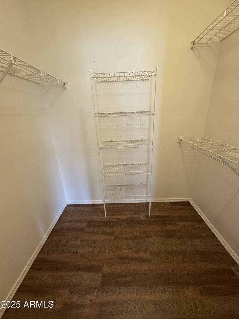 Spacious walk in Closet