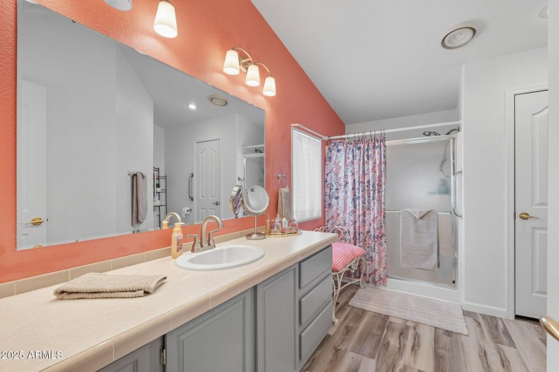 Master bathroom