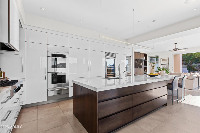 Stainless steel appliances, gas stove