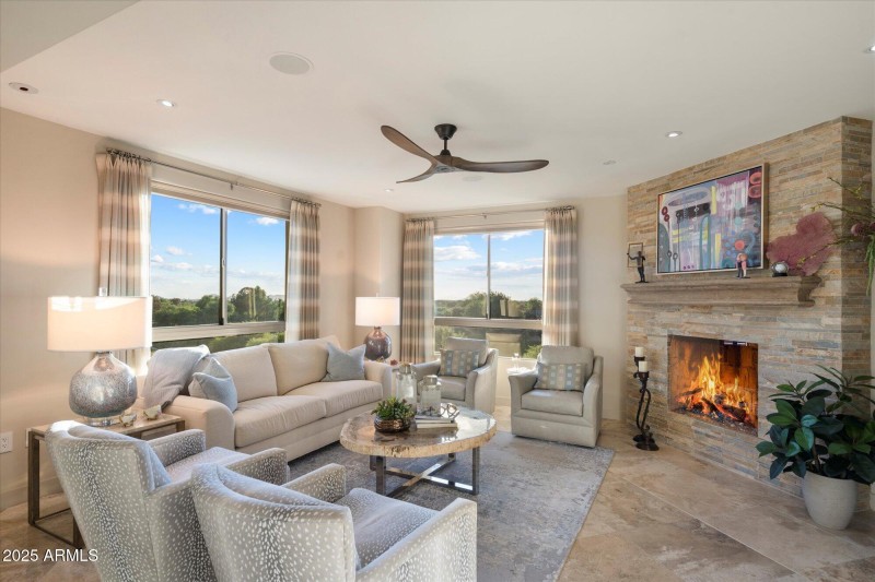 Mountain & City Light Views