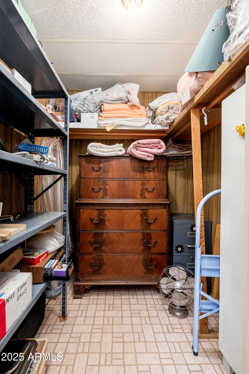 Guest Bedroom walk in closet