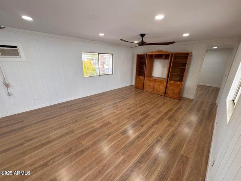 Wood Floor View from Living Room