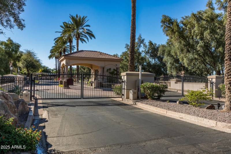 Gated Entrance