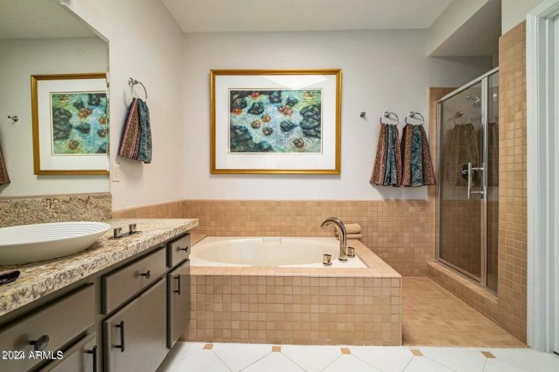 Separate Shower and Tub