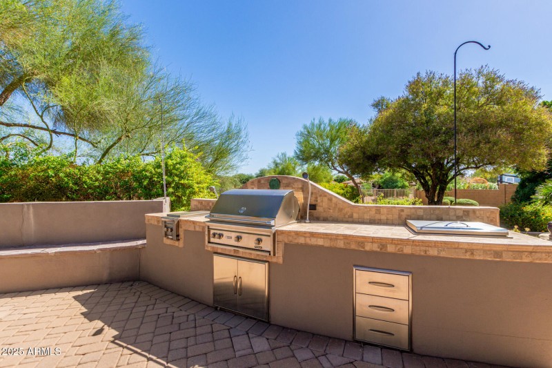 Patio Grilling Area