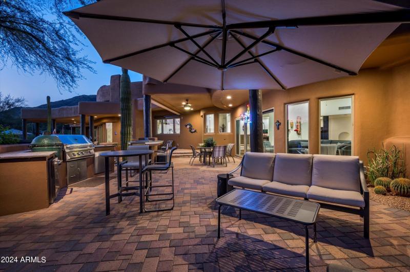 Evening Entertaining Patio