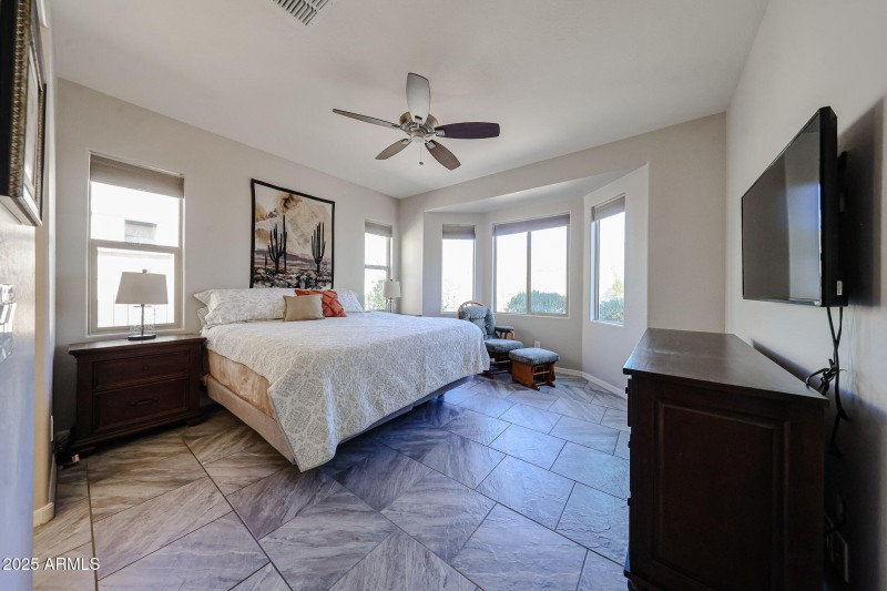 Primary Bedroom w/ Bay Window