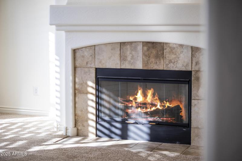 Cozy Fireplace