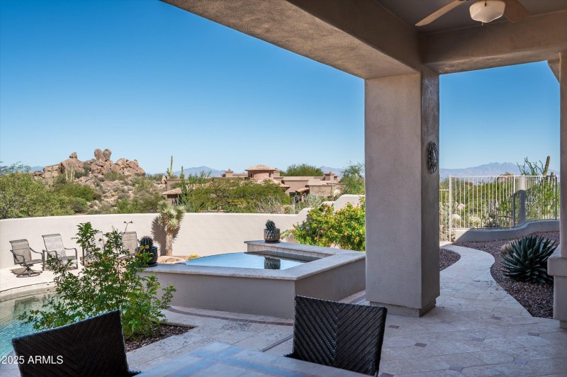 Covered Patio and Spa