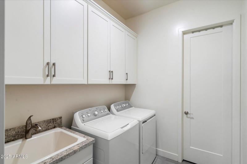 Laundry w/Sink and Storage