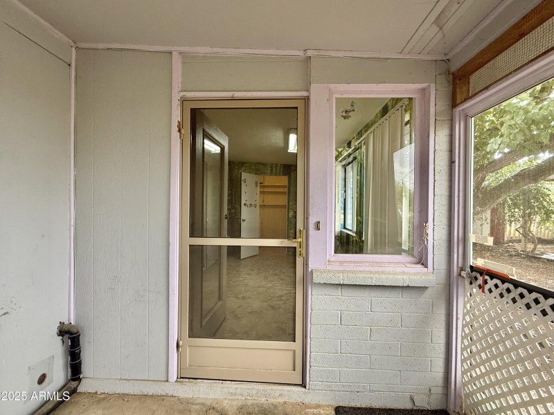 27-Rear Patio entry to main house