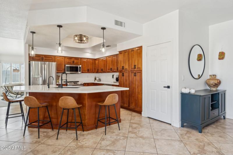 Huge Wrap around Seating Space