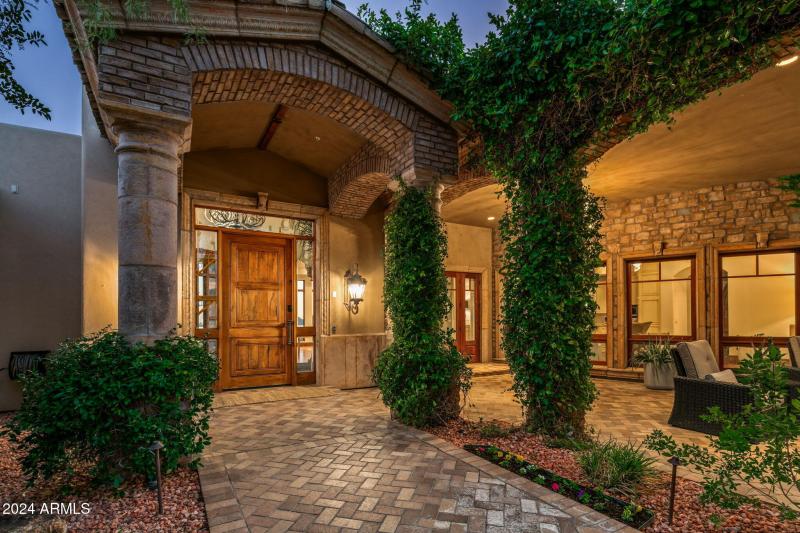 Covered Walkway to Front Door