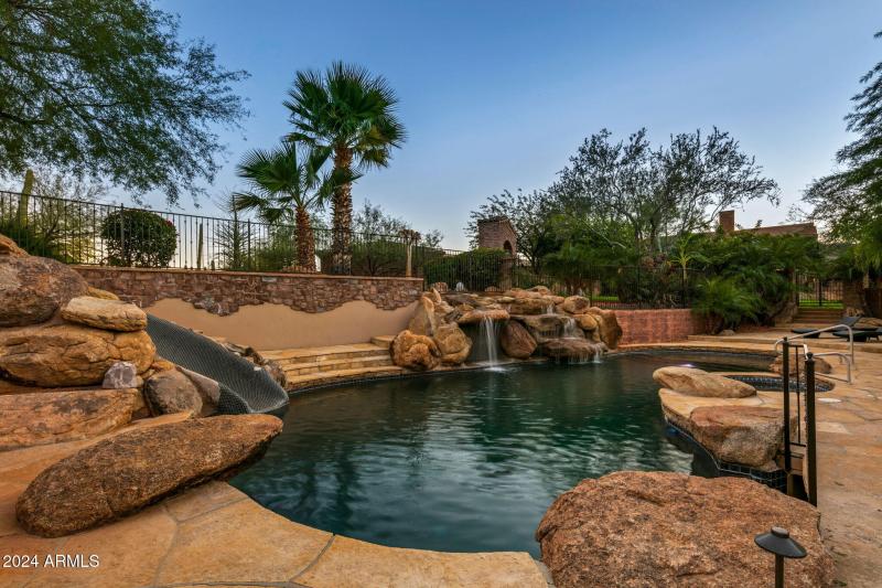 Resort Sized Pool & Water Slide