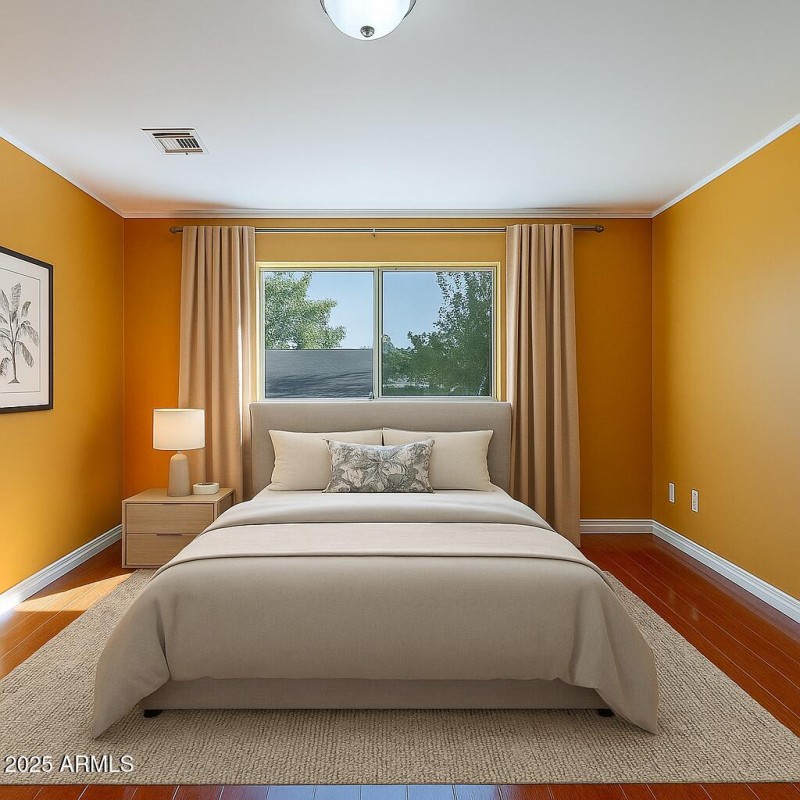 Cozy Bedroom with Natural Light