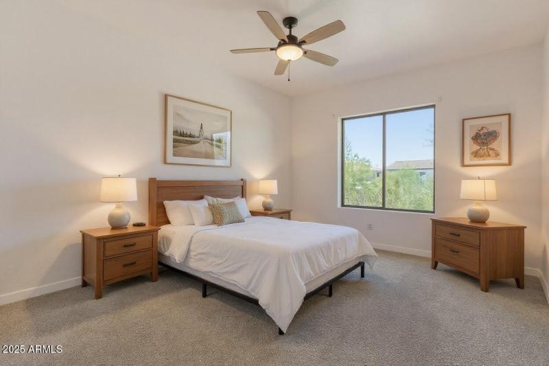 Virtually Staged Primary Bedroom