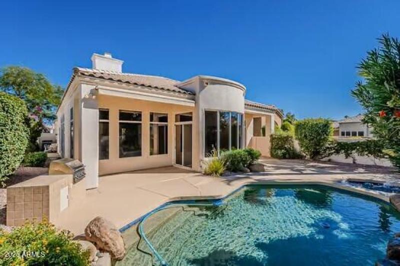 Back Yard & Pool & Spa