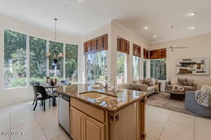 Kitchen to Family Room