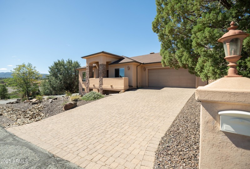 Paver driveway