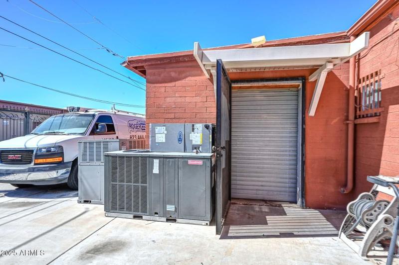 Backyard-Roll Up Door