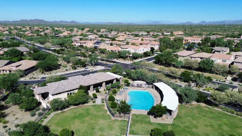 Aerial Clubhouse & Pool