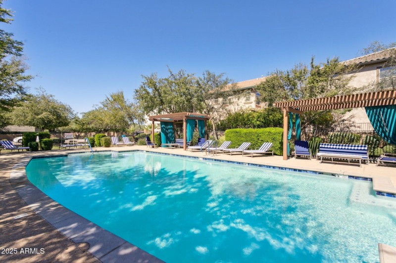 Cabanas and lounge chairs!