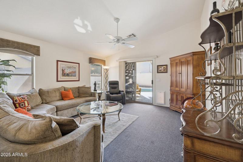 Spacious family room