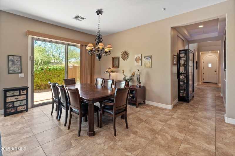 Lovely Patio off the Kitchen