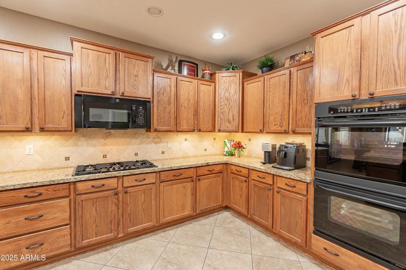 Upgraded backsplash