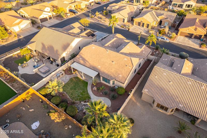 Full backyard view